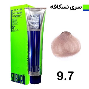 رنگ مو 120 میل المانی سوبارو شماره 9/7 نسکافه ای