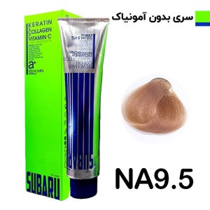 رنگ مو 120 میل المانی سوبارو شماره LA 9/5 بدون آمونیاک