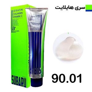 رنگ مو 120 میل المانی سوبارو شماره 90/01 هایلایت